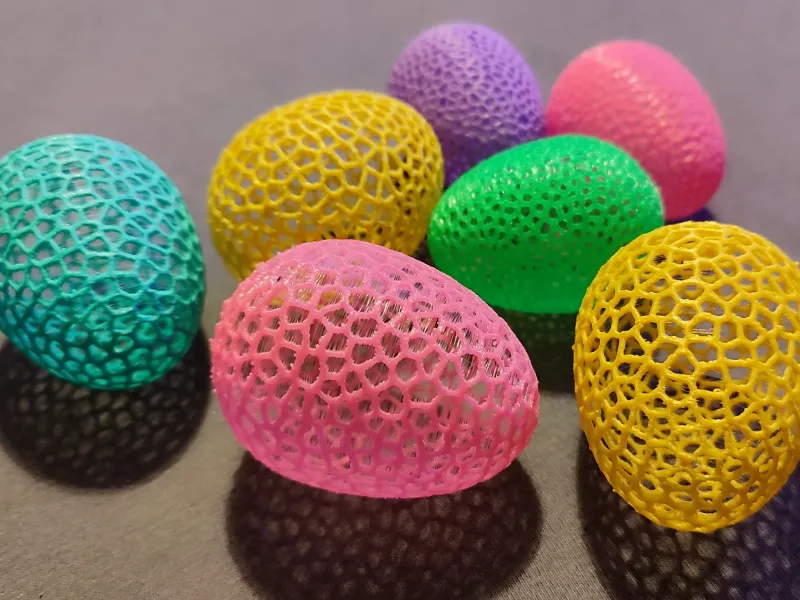 Voronoi 复活节彩蛋