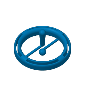 Home print settings: 带悬浮效果的陀螺