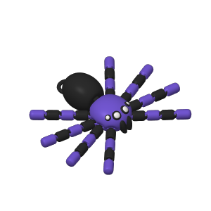 Home print settings: 柔性蜘蛛（可动）