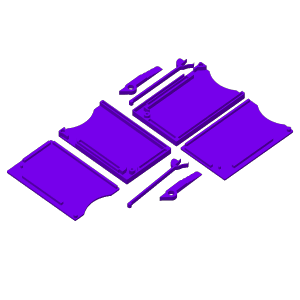 Home print settings: 紧凑型钱包