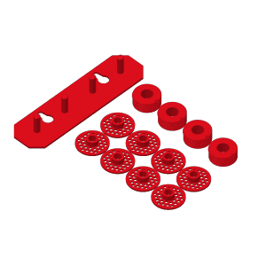 Home print settings: 耗材线轴钥匙链（带壁挂/支架）