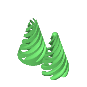 Home print settings: 锥形指尖陀螺 