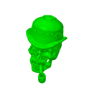 Home print settings: 叼着烟斗的绅士骷髅