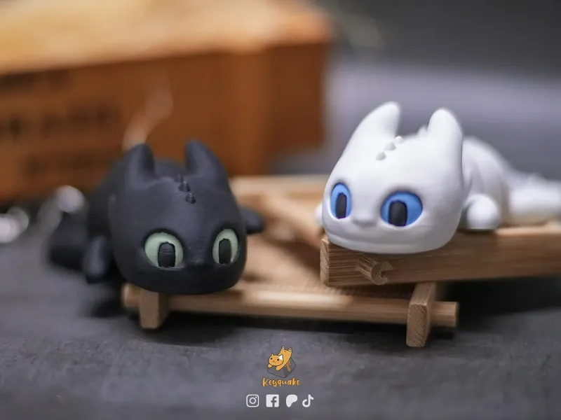 可爱柔性小没牙仔
