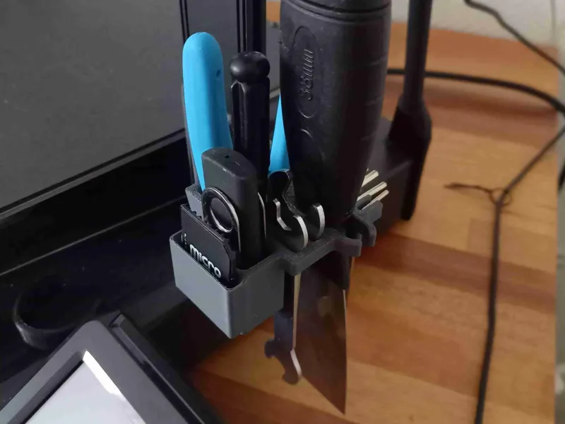 Ender-3 V3 SE/KE 工具架（免支撑）