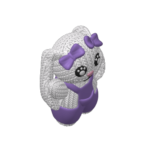 Home print settings: 针织兔（可爱）