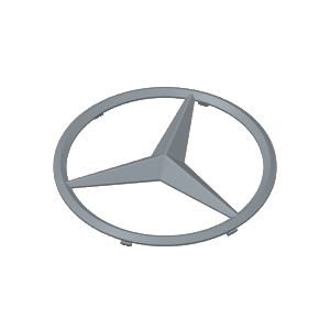 Home print settings: 梅赛德斯-奔驰标志 直径206毫米