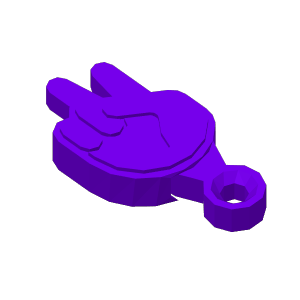 Home print settings: 原位打印胜利钥匙扣