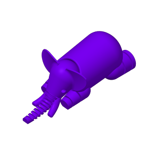 Home print settings: 大象