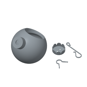 Home print settings: 圣诞饰品糖果盘