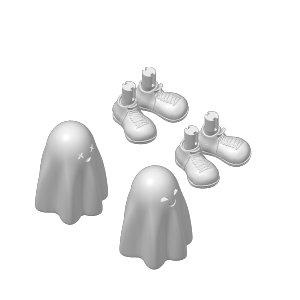 Home print settings: Ghosties！（由 FatherLicorice 创作）