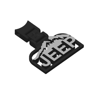 Home print settings: 吉普钥匙扣