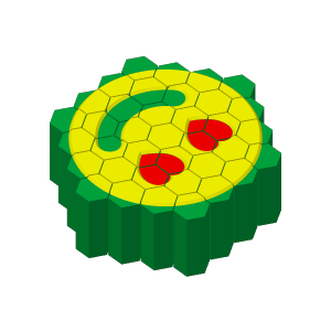 Home print settings: 表情六角单元指尖柔性网格