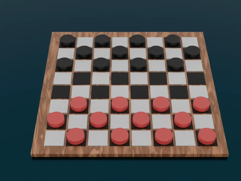 棋盘游戏 - 西洋跳棋（多色）