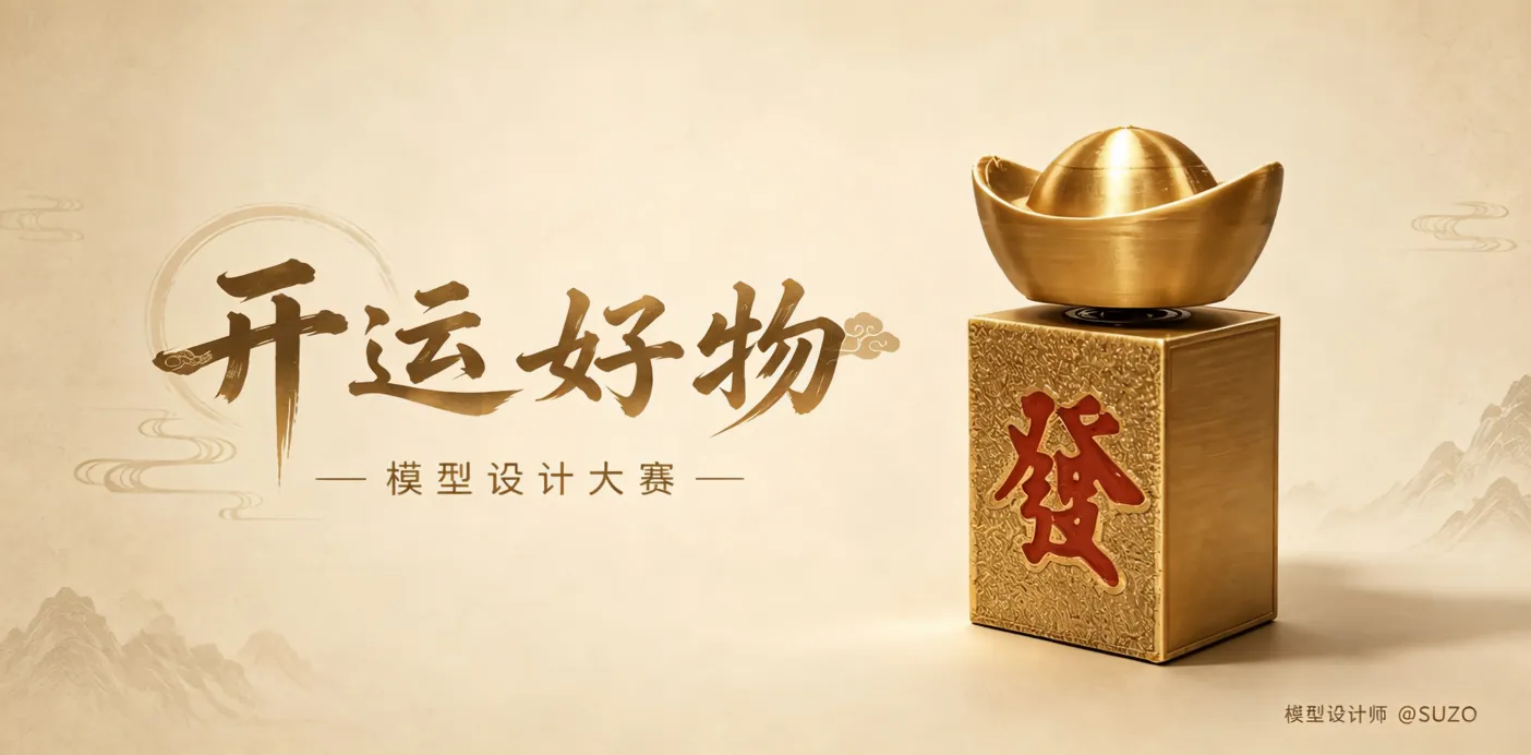 开运好物 · 模型设计大赛