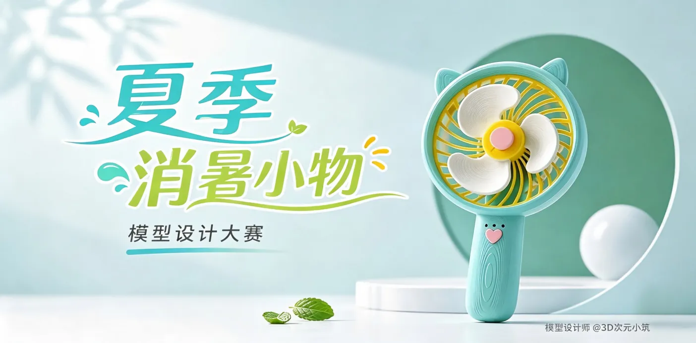 夏季消暑小物·模型设计大赛