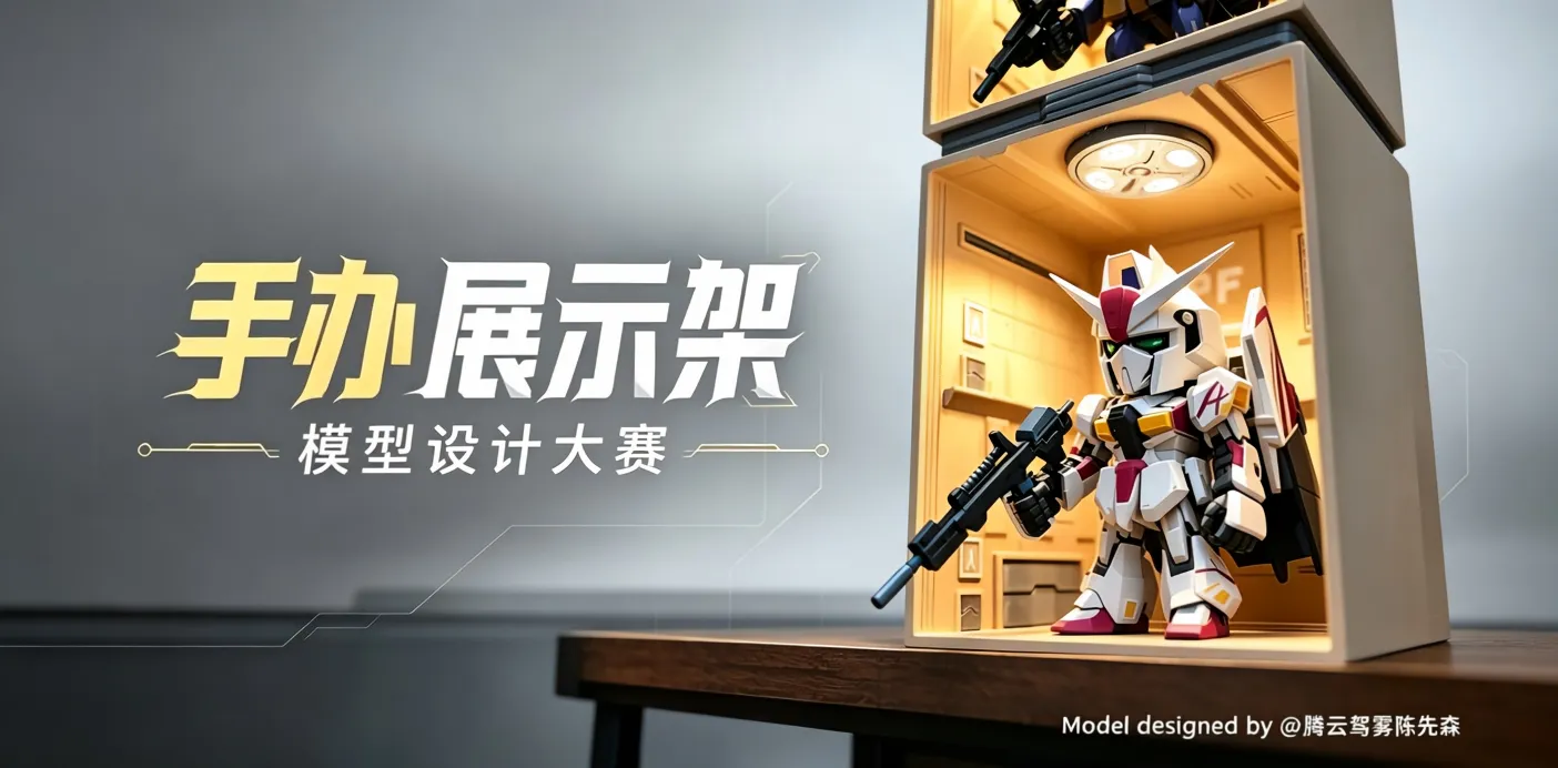 手办展示架·模型设计大赛