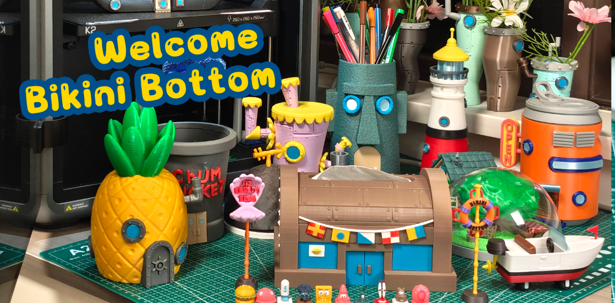 欢迎来到比奇堡！Welcome  Bikini Bottom！