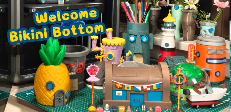 欢迎来到比奇堡！Welcome  Bikini Bottom！