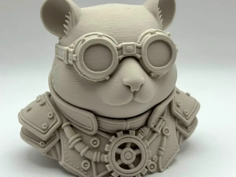 Steampunk Hamster Bust
