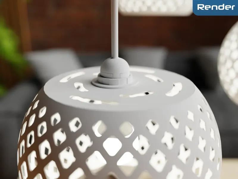 Paragon Lampshade by Polymeria
