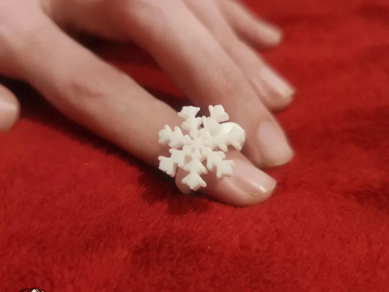 雪花戒指