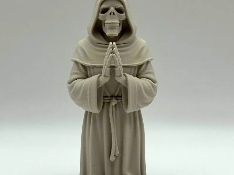 Grim Skeleton Monk