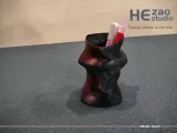 三角扭曲艺术笔筒 Triangular Distortion Art Pen Holder-2