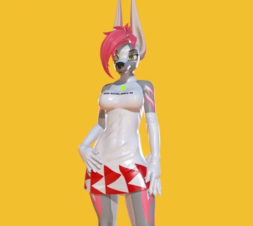 Jade Cyberwolf翡翠furry福瑞