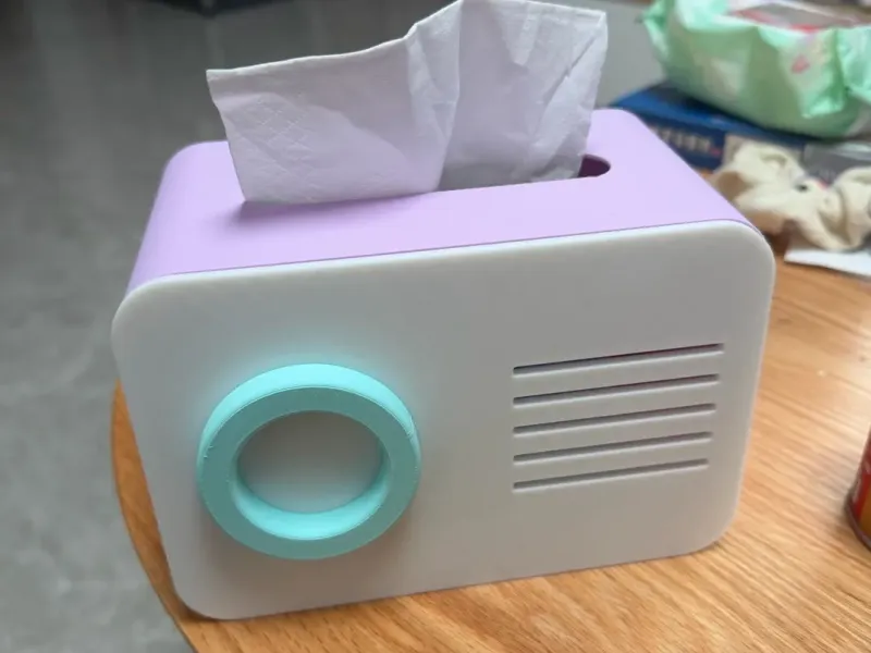 音乐盒抽纸盒