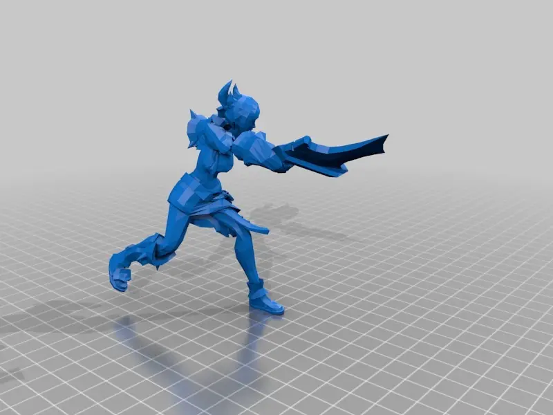 gratuita Characters & Creatures STL Descarga - Riven League of Legends ...