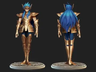 黄金圣斗士-11-水瓶座-卡妙