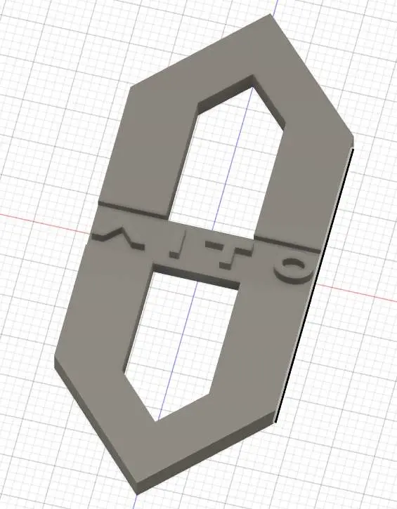 AITO LOGO中间空心