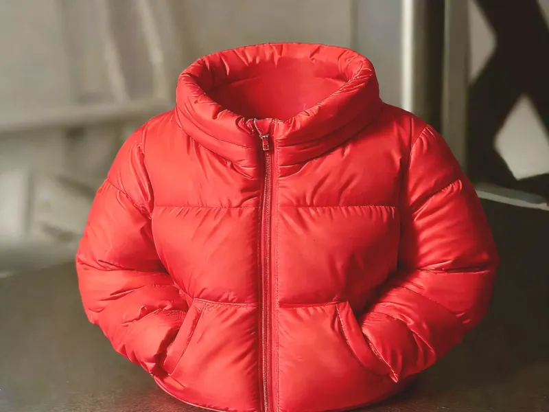 羽绒服笔筒