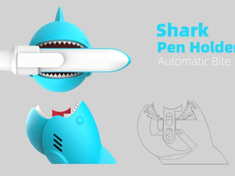 Shark Pen Holder