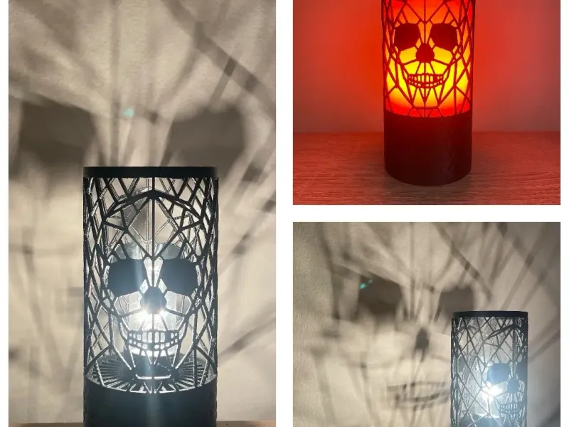 SKULL LAMP SHADER