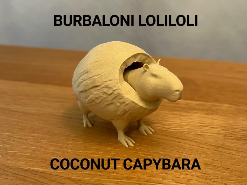 Burbaloni Loliloli - Coconut Capybara