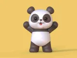 可爱熊猫-0