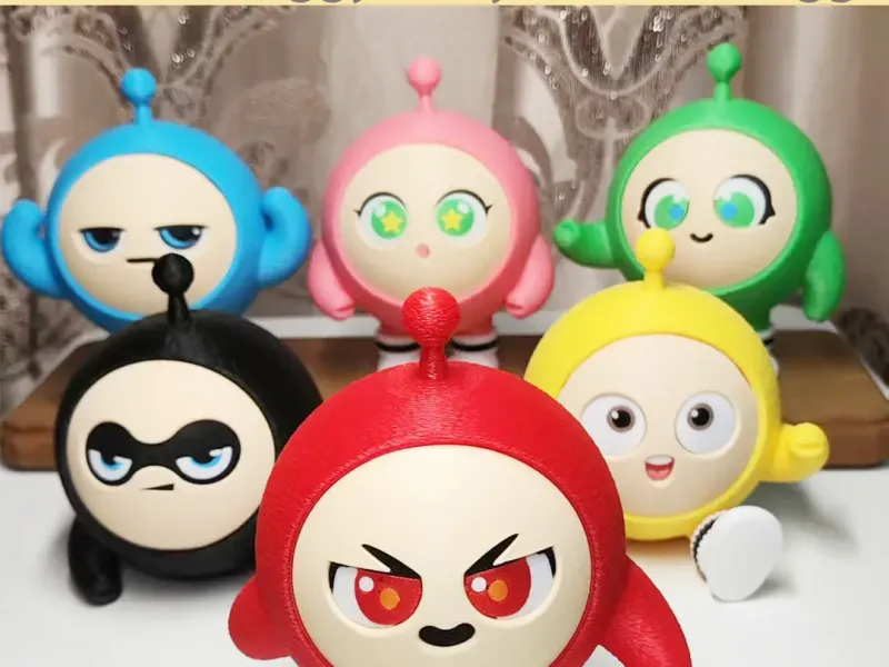 蛋仔派对游戏角色-蛋小红Eggy Party game character-Little red egg