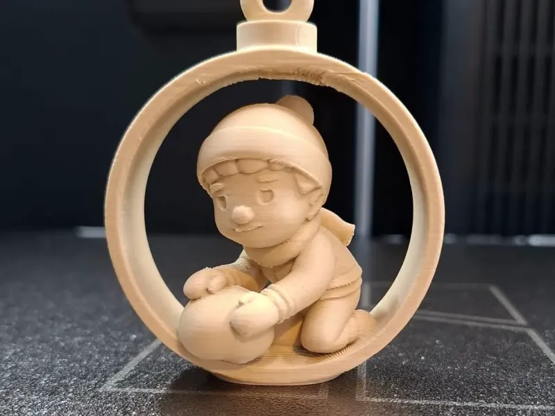 Snowball Kid Ornament
