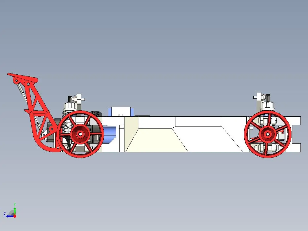 3D可以打印的RC模型车
