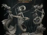 3DArtDigital - Kingdom of Coralan - 人鱼女战士-1