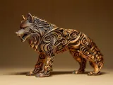 Designer WOLF Sculpture-5