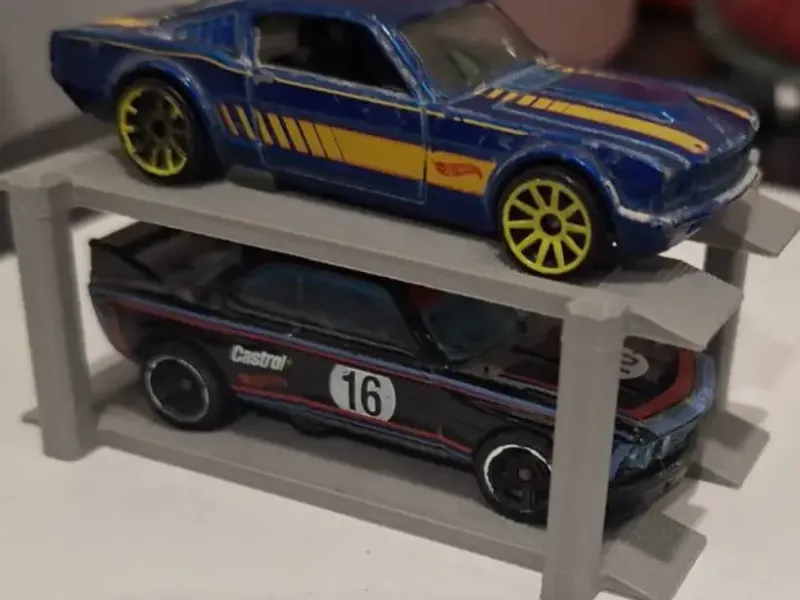 可堆叠 HotWheels 支架