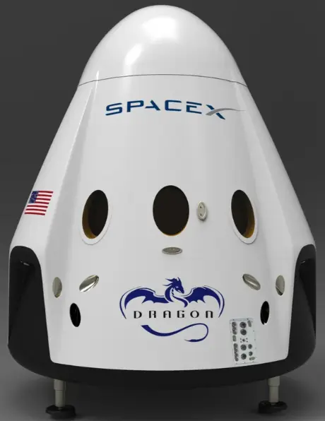 Space X 龙飞船迷你版