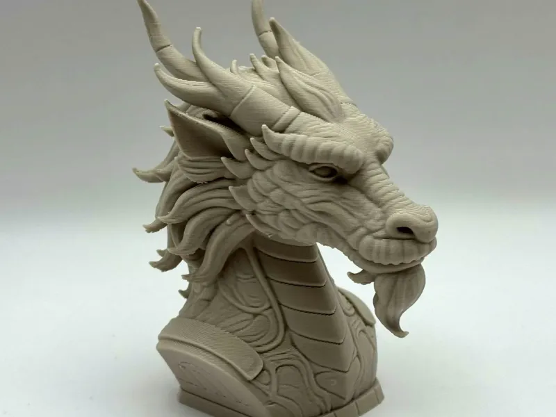 Majestic Chinese Dragon Bust