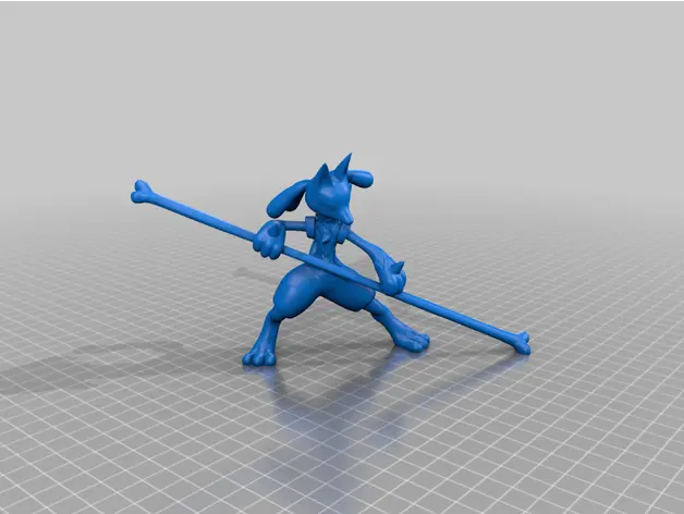 【宠物小精灵】宝可梦-路卡利欧 作者：Ninetales-Lucario(Pokemon)
