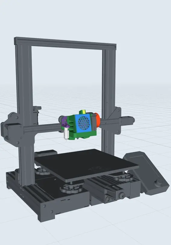 Ender-3 V2风扇架替换