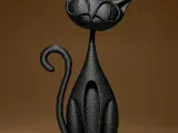 Funny Cat Figurine-0