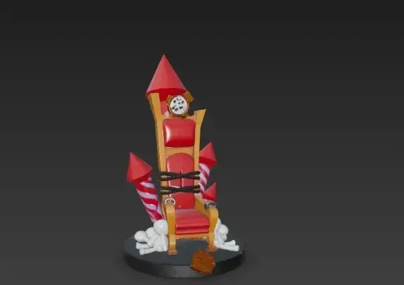 3D打印模型 | 3MF文件 | 第五人格.狂欢之椅 | 创想云